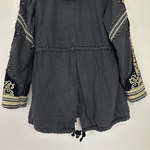 Free People Golden Quills Military Parka in Gray - Picture 10 of 15